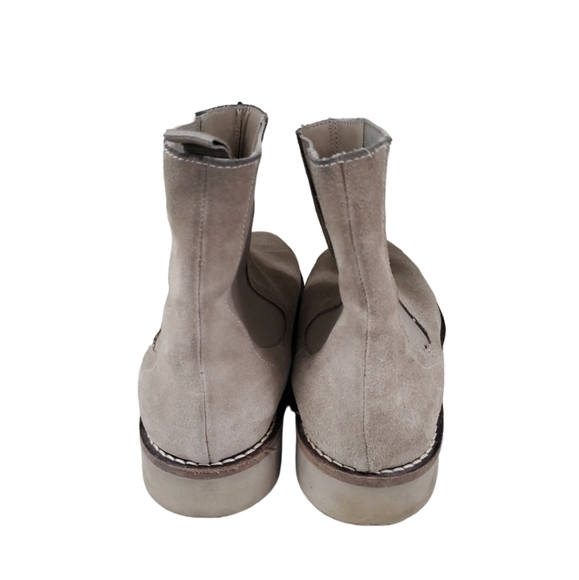 Zara suede high ankle chelsea boots, leather Mens Size 43 Boots - Picture 4 of 5